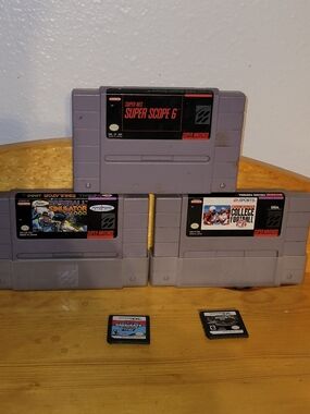 Nintendo (SNES) (DS) Game Cartridge Bundle